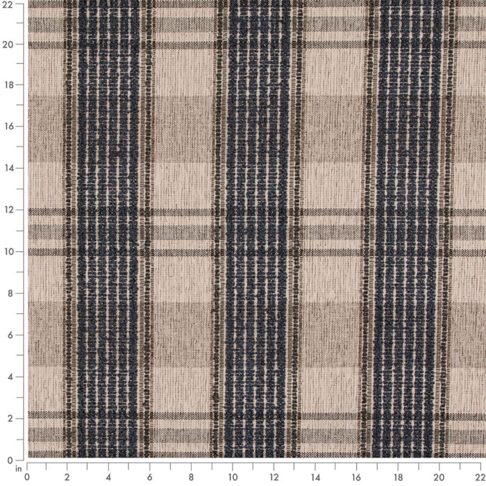 D5068 Blueberry VALUE PLAIDS (Charlotte Fabrics)