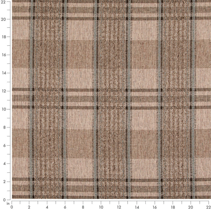 D5069 Sky VALUE PLAIDS (Charlotte Fabrics)