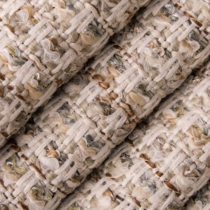 D5125 Ecru VALUE TWEED (Charlotte Fabrics)