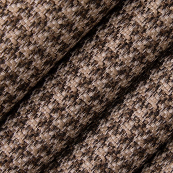 D5074 Coffee VALUE PLAIDS (Charlotte Fabrics)