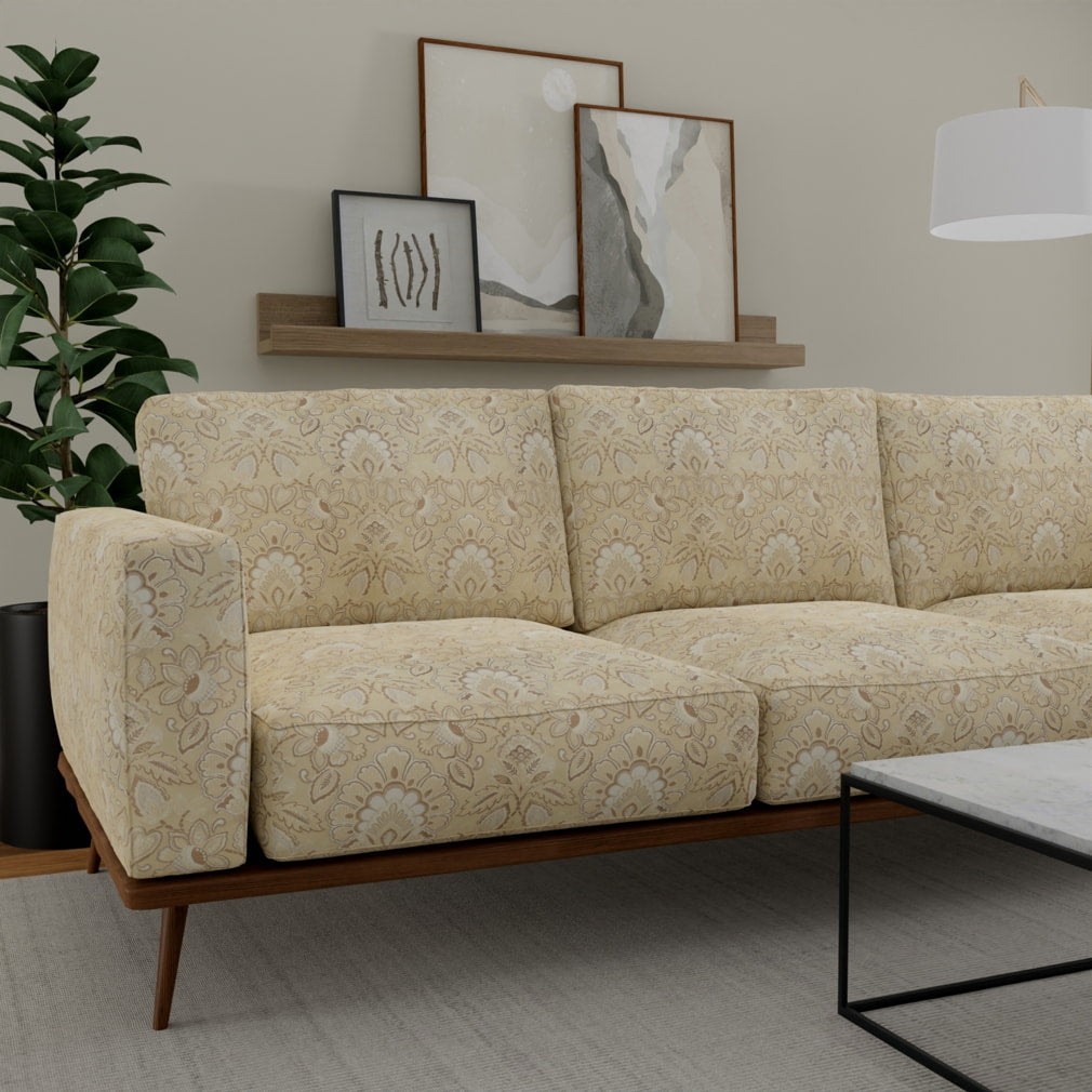 D4438 FELICITY OYSTER (Charlotte Fabrics)