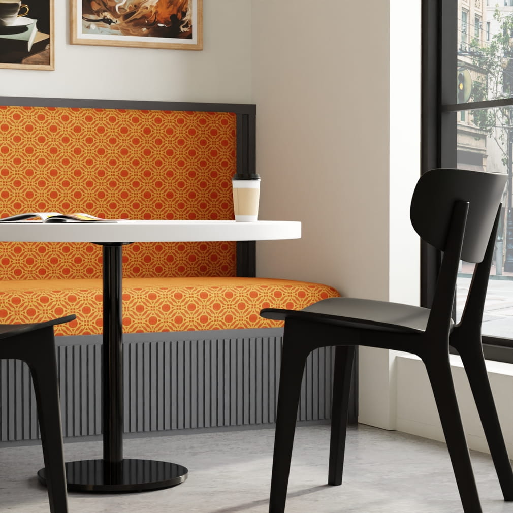 D4635 Tangerine CONTRACT COLLECTIVE (Charlotte Fabrics)