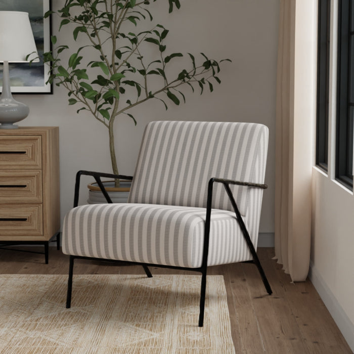 D5098 Fog VALUE STRIPES (Charlotte Fabrics)