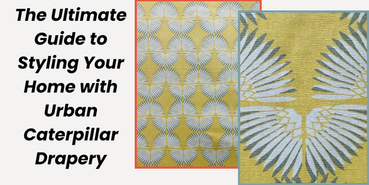 Urban Caterpillar Drapery Banner