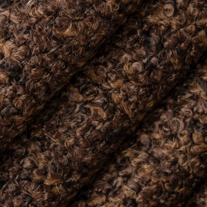 D4935 Walnut VALUE BOUCLE (Charlotte Fabrics)