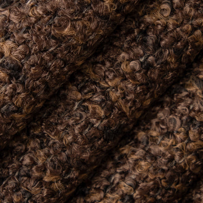 D4935 Walnut VALUE BOUCLE (Charlotte Fabrics)