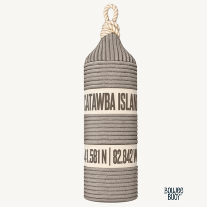 Boujee Buoy™ Custom Pillow - Dockside Stripe