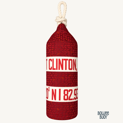Boujee Buoy™ Custom Pillow - Portside Red