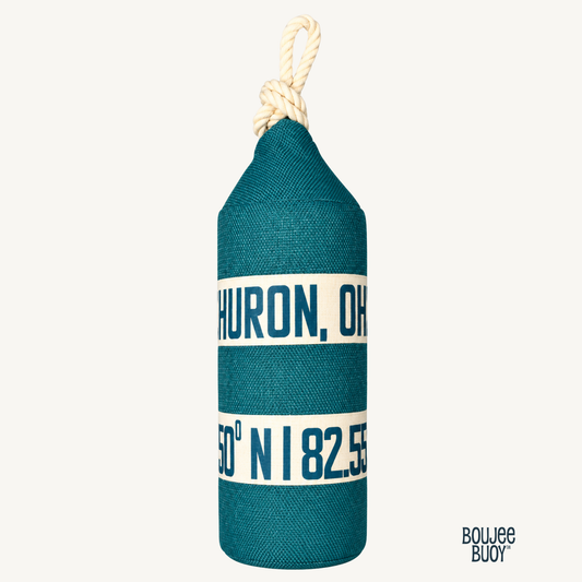 Boujee Buoy™ Custom Pillow - Emerald Tide