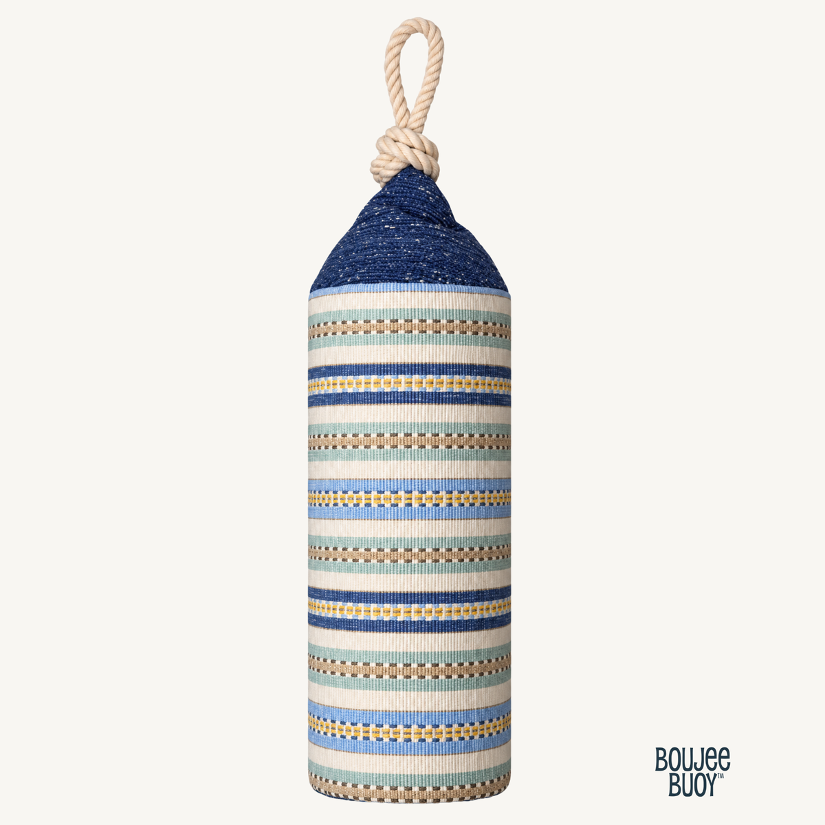 Buoy Pillow | Harbor Stripe | Nautical Home Decor