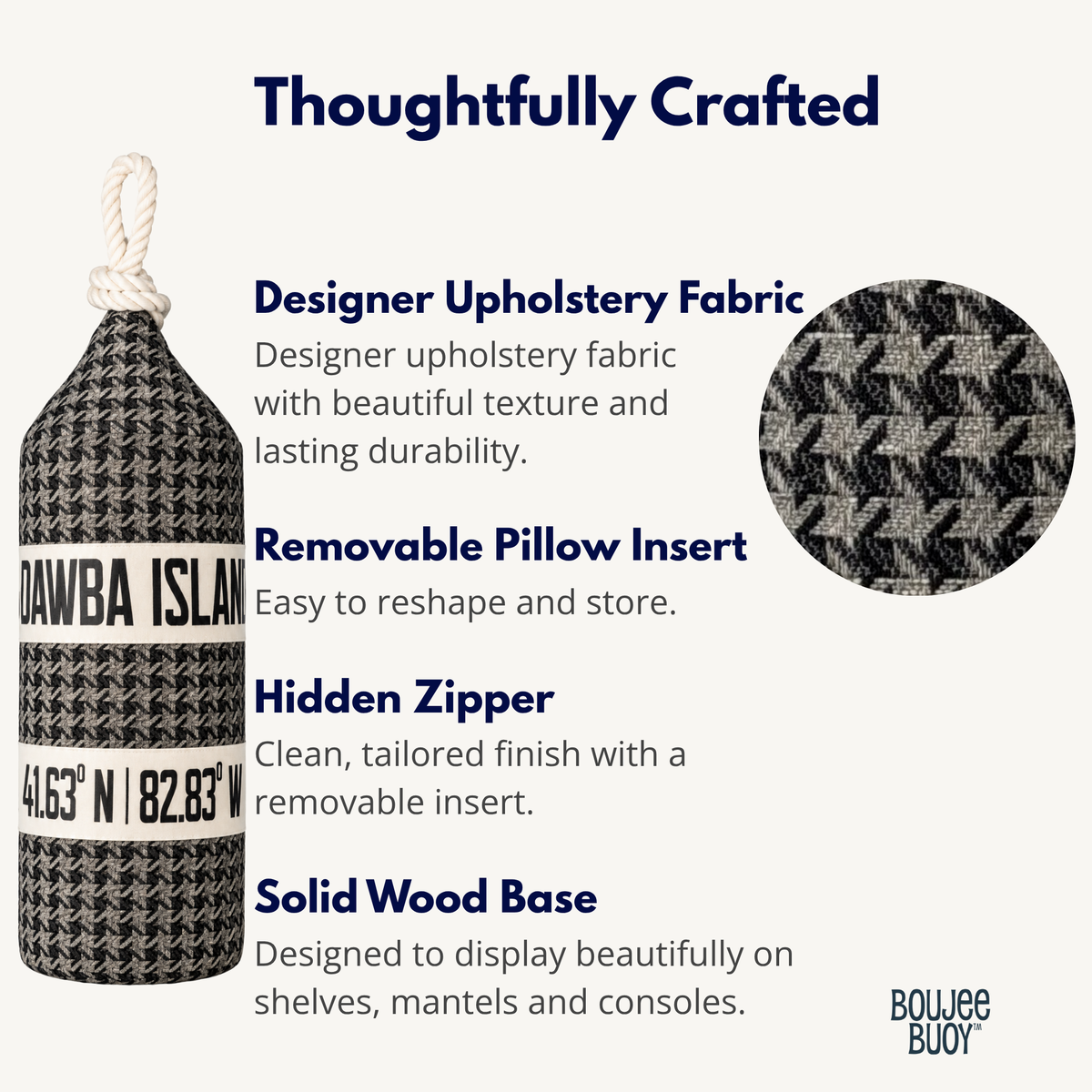 Boujee Buoy™ Custom Pillow - Harbor Hound