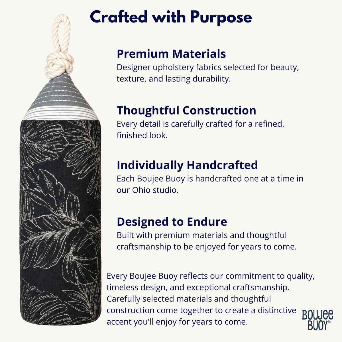 Boujee Buoy™ Custom Pillow - Mooring Mist