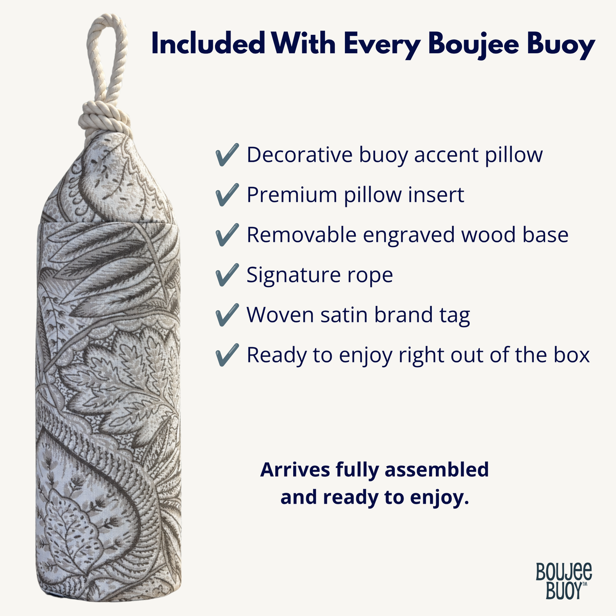 Boujee Buoy™- Sunbrella Botanical