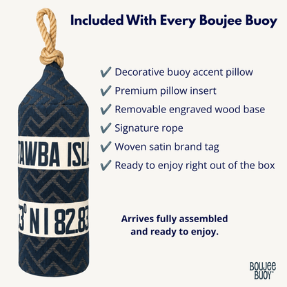 Boujee Buoy™ Custom Pillow - Break Water