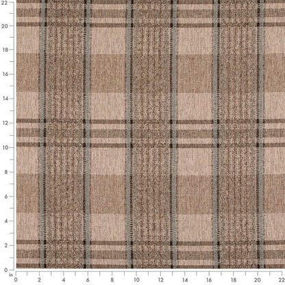 D5069 Sky VALUE PLAIDS (Charlotte Fabrics)