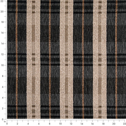D5071 Ink VALUE PLAIDS (Charlotte Fabrics)
