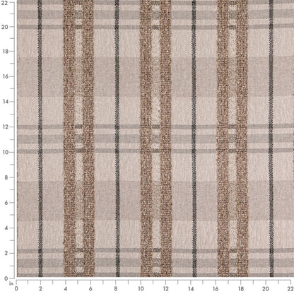 D5055 Pumice VALUE PLAIDS (Charlotte Fabrics)