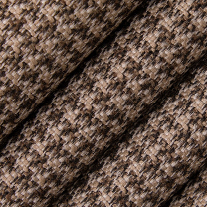 D5074 Coffee VALUE PLAIDS (Charlotte Fabrics)