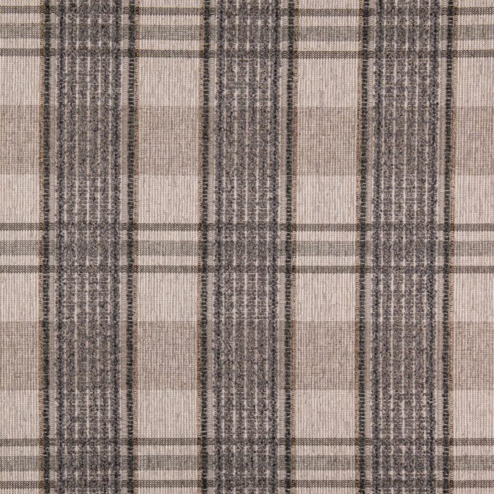 D5057 Pewter VALUE PLAIDS (Charlotte Fabrics)