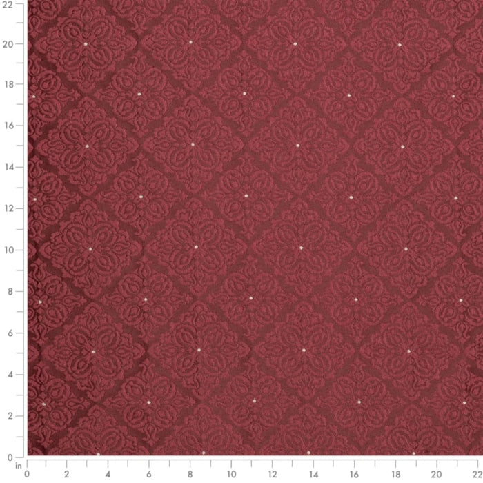 D4052 GARNET ELSA (Charlotte Fabrics)