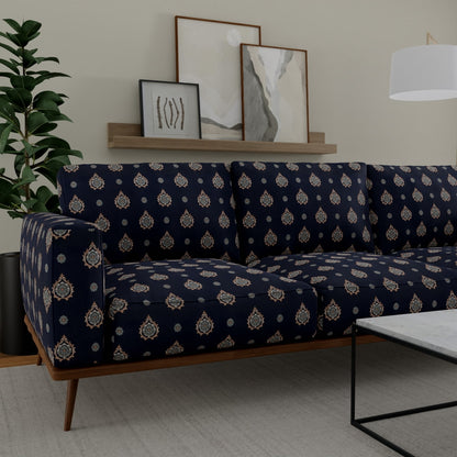 D4418 AURORA NAVY (Charlotte Fabrics)