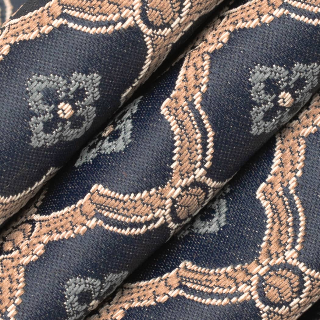 D4446 MAE NAVY (Charlotte Fabrics)