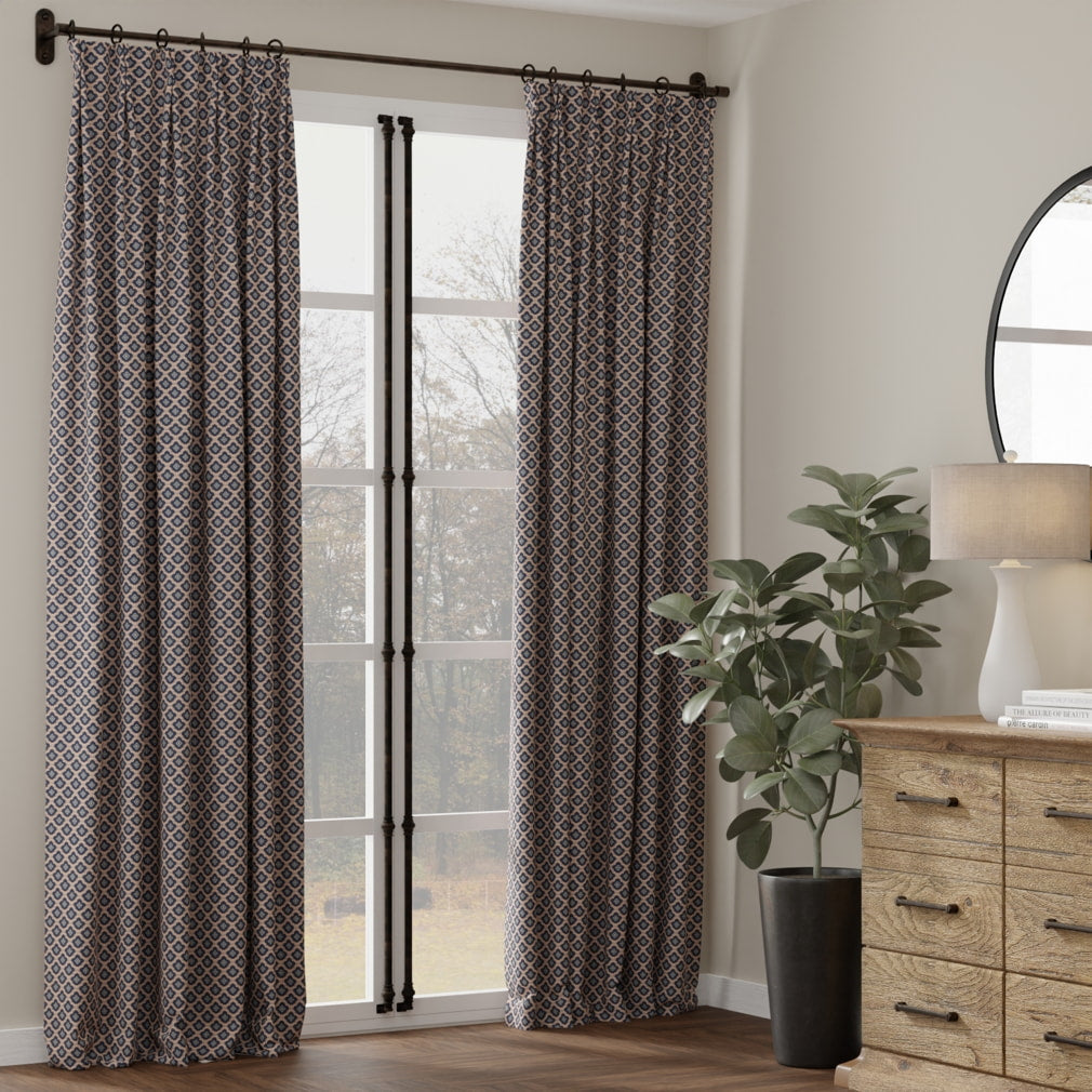 D4446 MAE NAVY (Charlotte Fabrics)