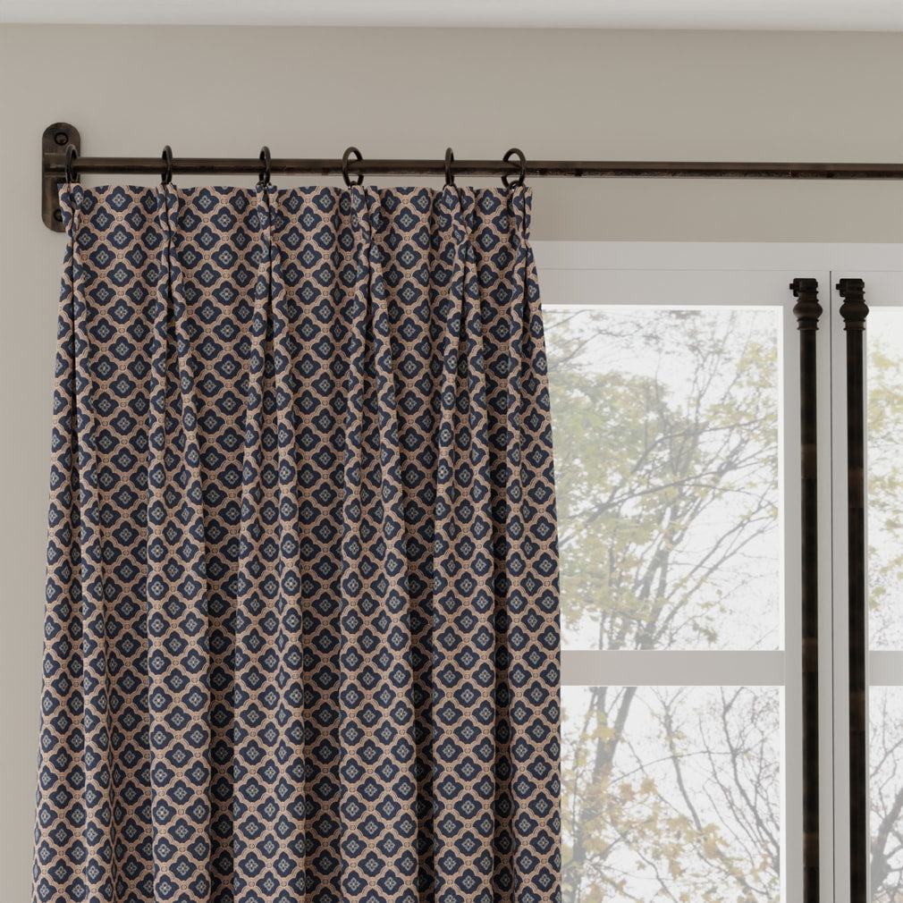 D4446 MAE NAVY (Charlotte Fabrics)