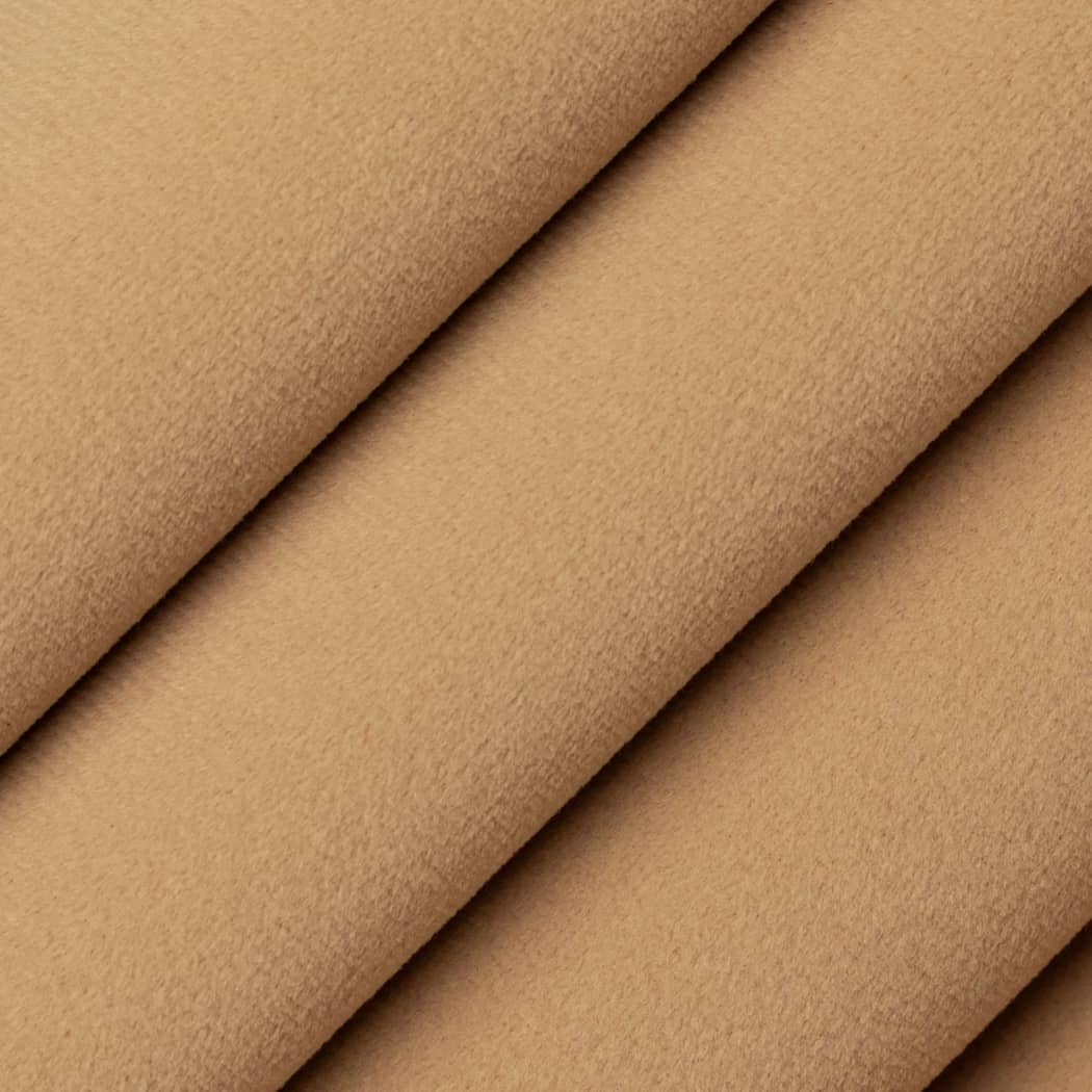 D4497 SUEDED VELVET TAN (Charlotte Fabrics)