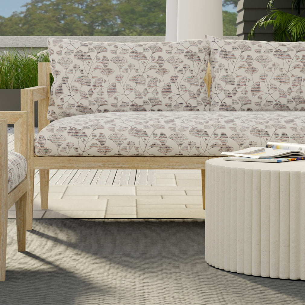 D4556 GINKGO MARINE (Charlotte Fabrics)