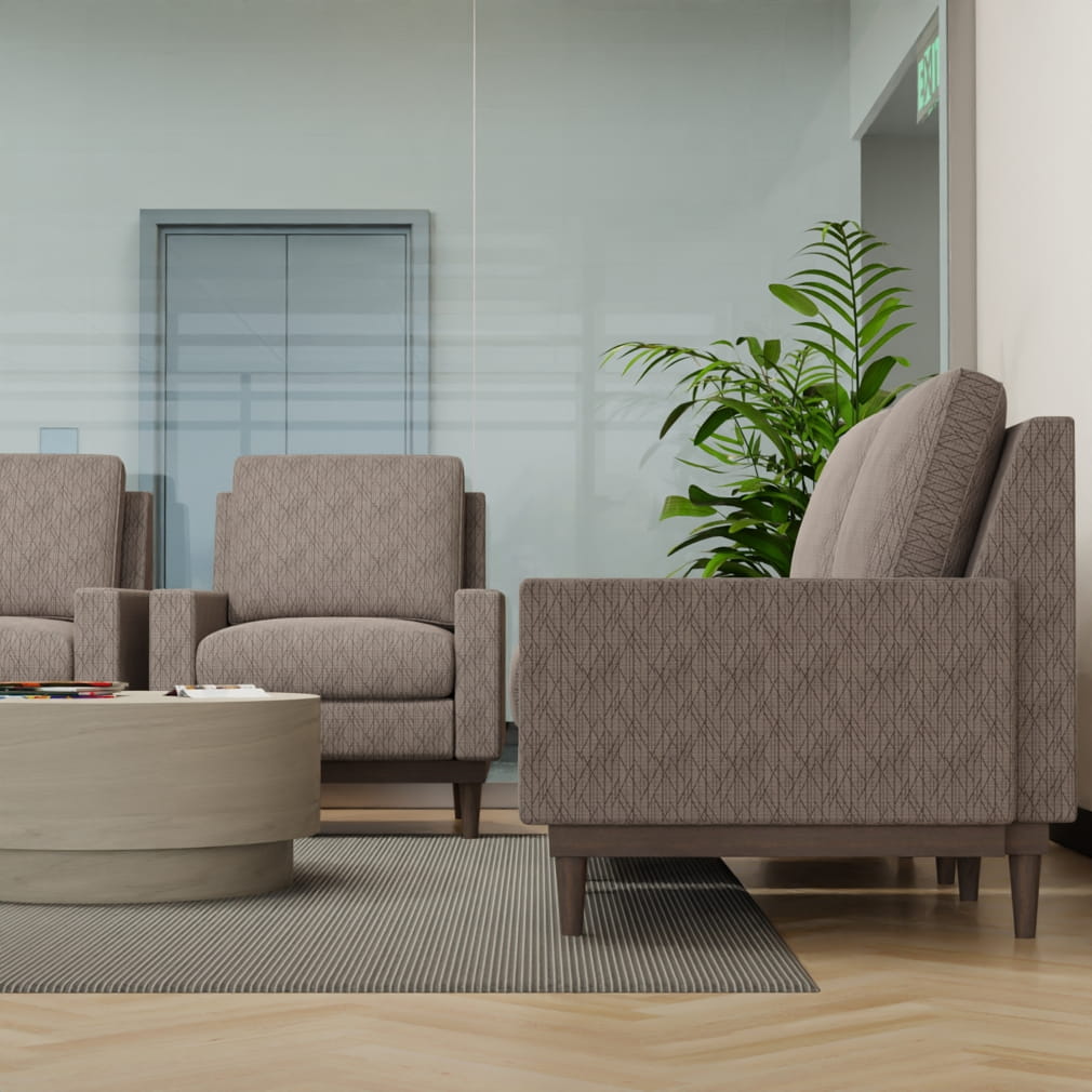 D4608 Smoke CONTRACT COLLECTIVE (Charlotte Fabrics)