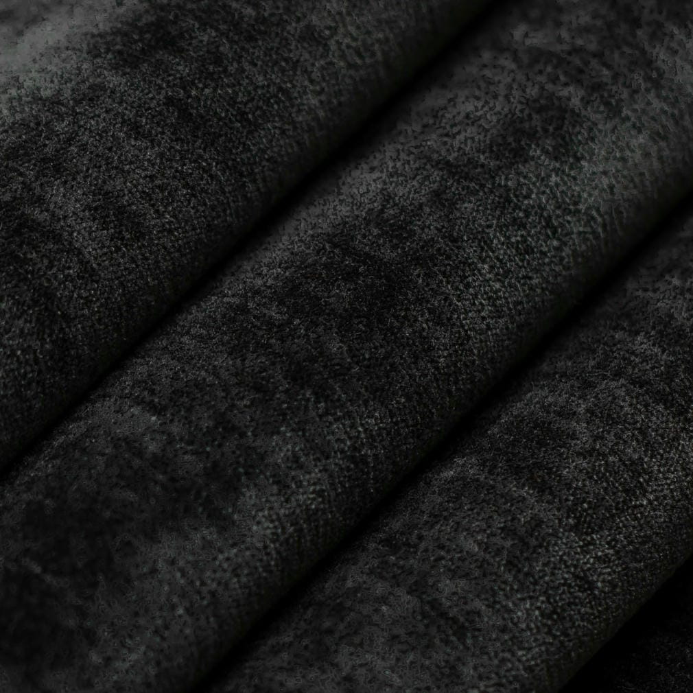D4727 Onyx LUXE VELVET (Charlotte Fabrics)