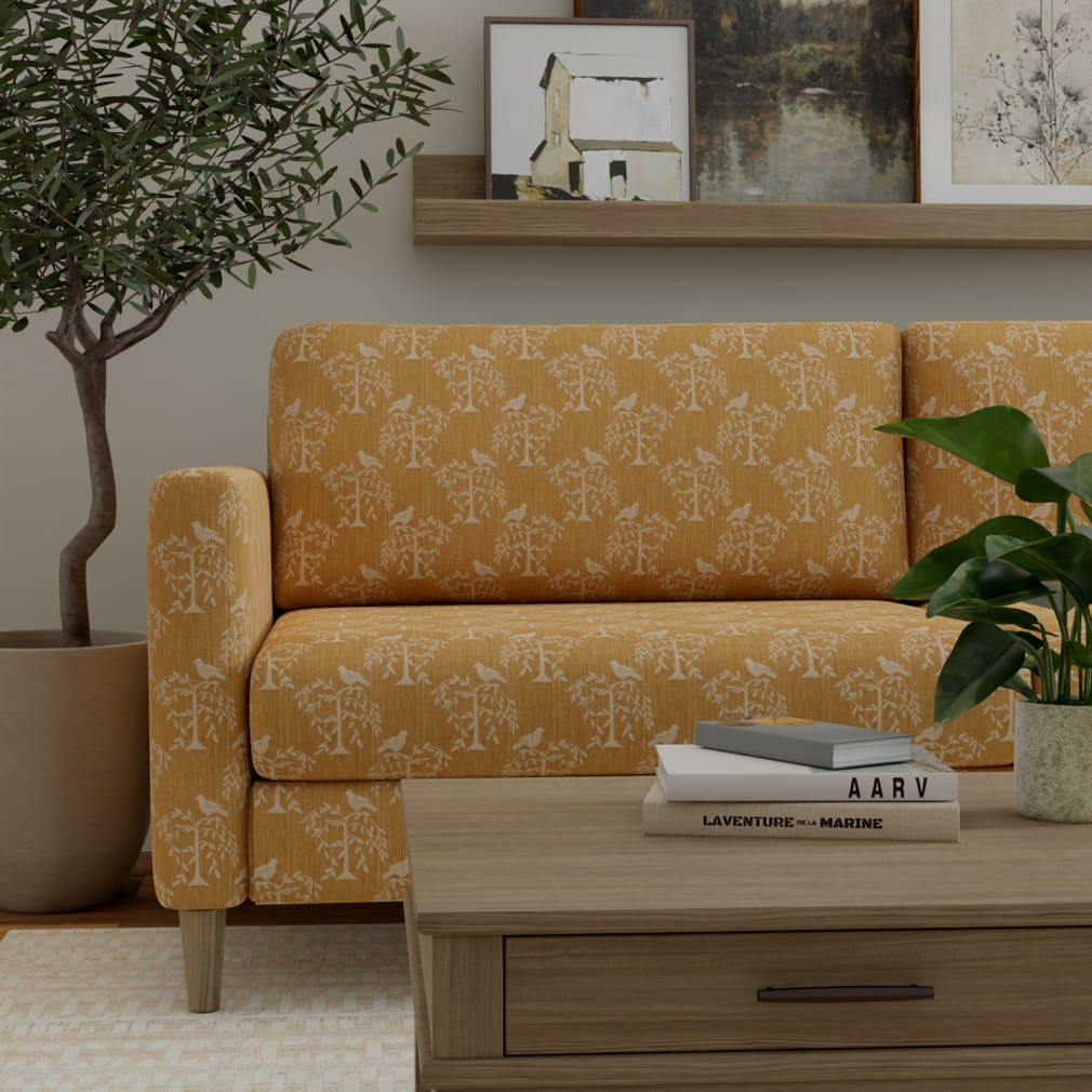 D4780 Willow Amber Modern Cottage (Charlotte Fabrics)