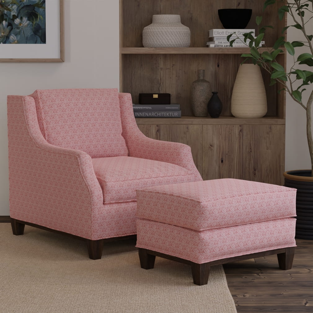 D4781 Trellis Petal Modern Cottage (Charlotte Fabrics)