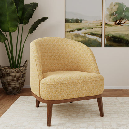 D4786 Trellis Amber Modern Cottage (Charlotte Fabrics)