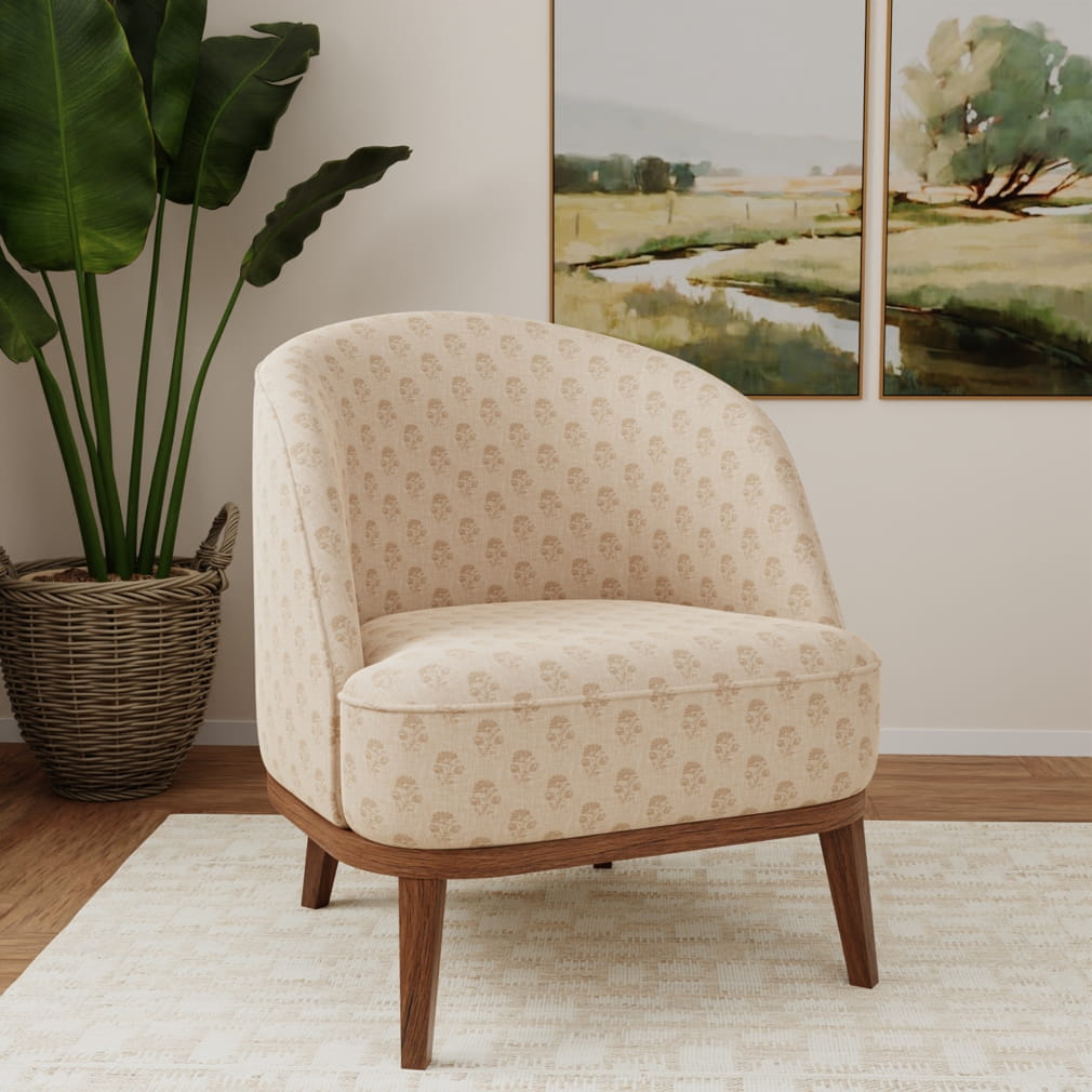 D4803 Posy Fawn Modern Cottage (Charlotte Fabrics)