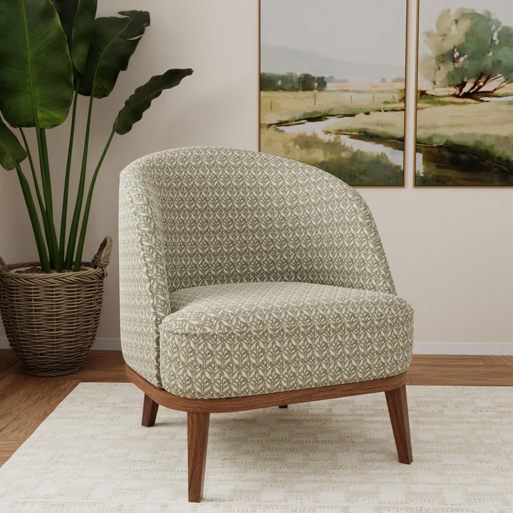 D4814 Ditsy Fern Modern Cottage (Charlotte Fabrics)