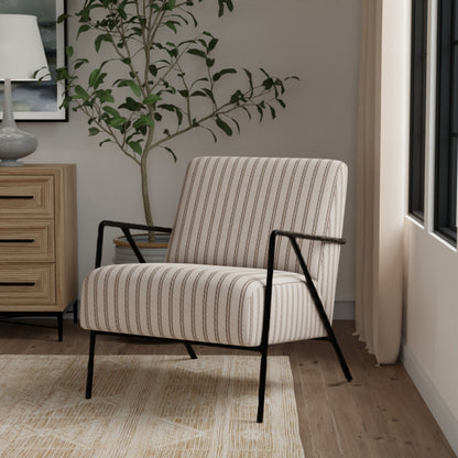 D5085 Umber VALUE STRIPES (Charlotte Fabrics)