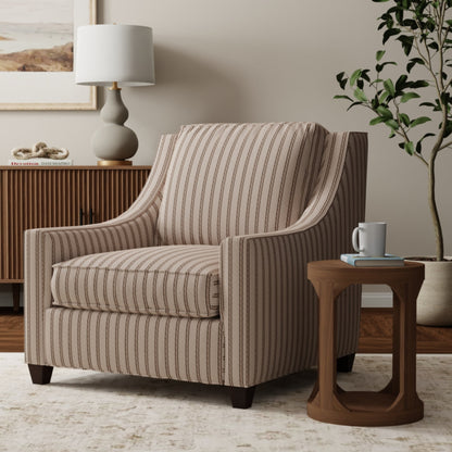 D5085 Umber VALUE STRIPES (Charlotte Fabrics)