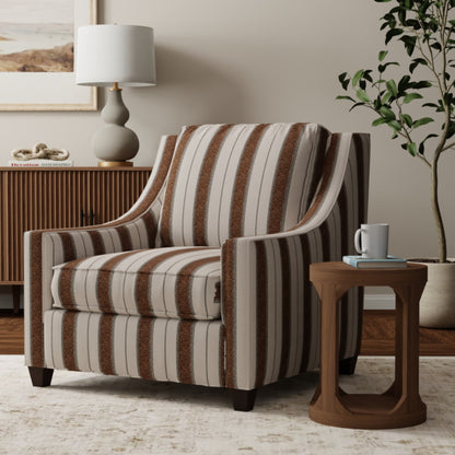 D5091 Hazelnut VALUE STRIPES (Charlotte Fabrics)