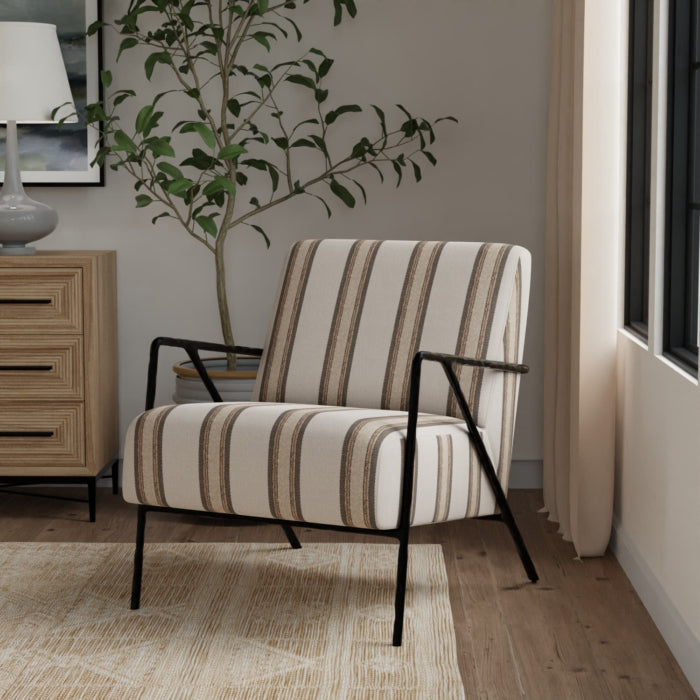 D5092 Putty VALUE STRIPES (Charlotte Fabrics)