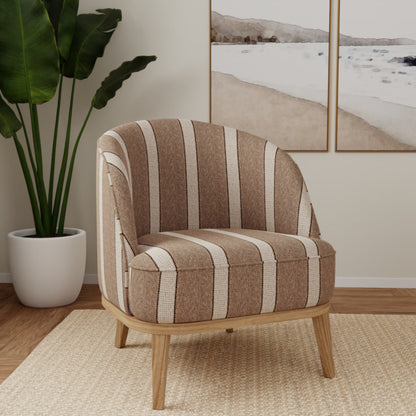 D5093 Flax VALUE STRIPES (Charlotte Fabrics)