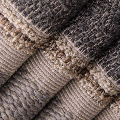 D5096 Grey VALUE STRIPES (Charlotte Fabrics)