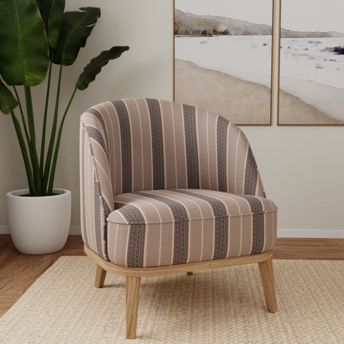 D5097 Pumice VALUE STRIPES (Charlotte Fabrics)