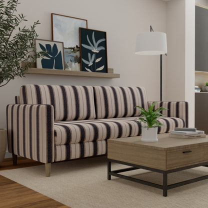 D5102 Denim VALUE STRIPES (Charlotte Fabrics)