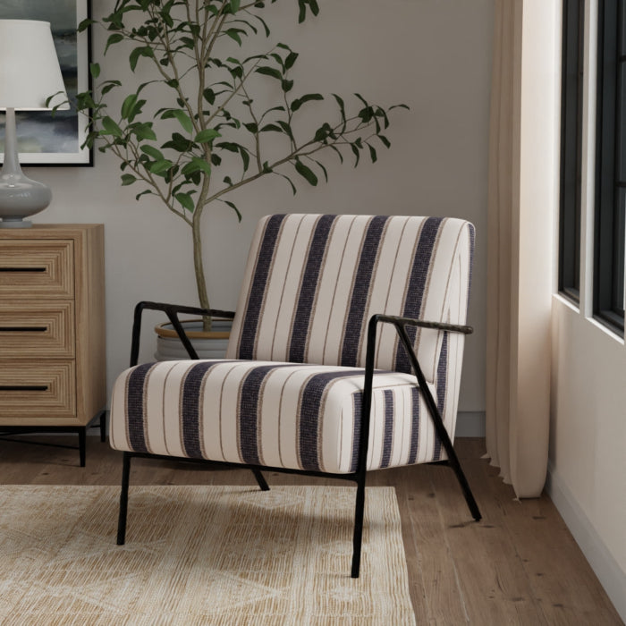 D5102 Denim VALUE STRIPES (Charlotte Fabrics)