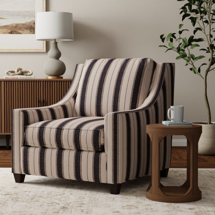 D5102 Denim VALUE STRIPES (Charlotte Fabrics)