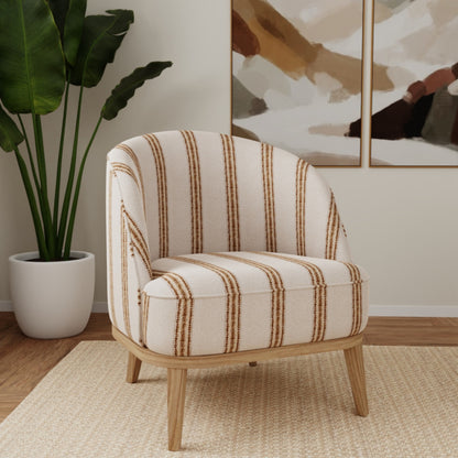D5104 Camel VALUE STRIPES (Charlotte Fabrics)