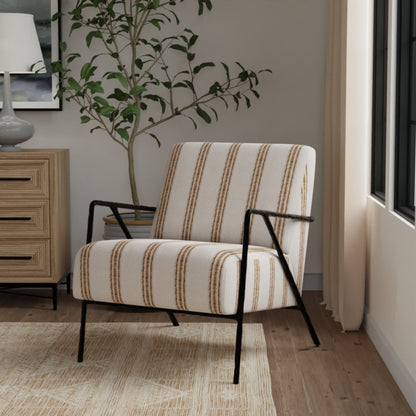 D5104 Camel VALUE STRIPES (Charlotte Fabrics)