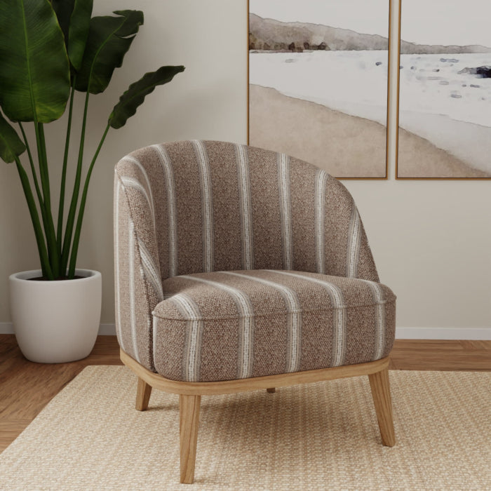 D5105 Jute VALUE STRIPES (Charlotte Fabrics)